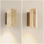 Jalndola Travertine Wall Lamp