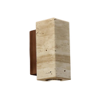 Jalndola Travertine Wall Lamp