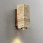 Jalndola Travertine Wall Lamp