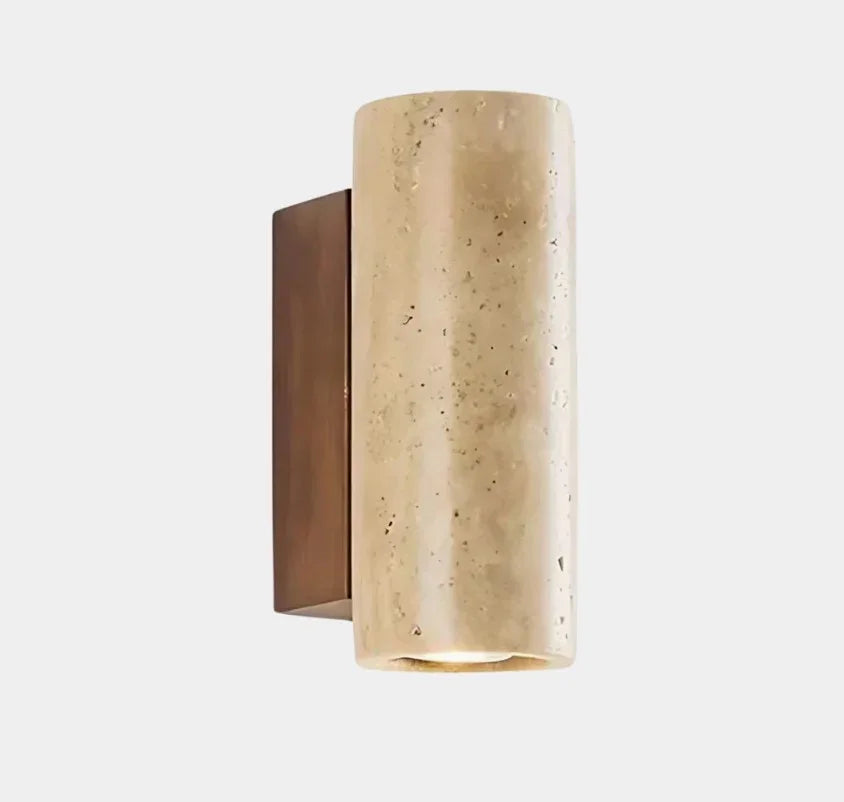 Jalndola Travertine Wall Lamp
