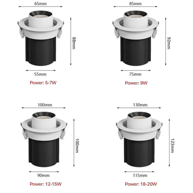 Kaltynta LED Recessed Downlight