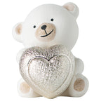 Kawaii Bear Figurine with Heart | Kelmera