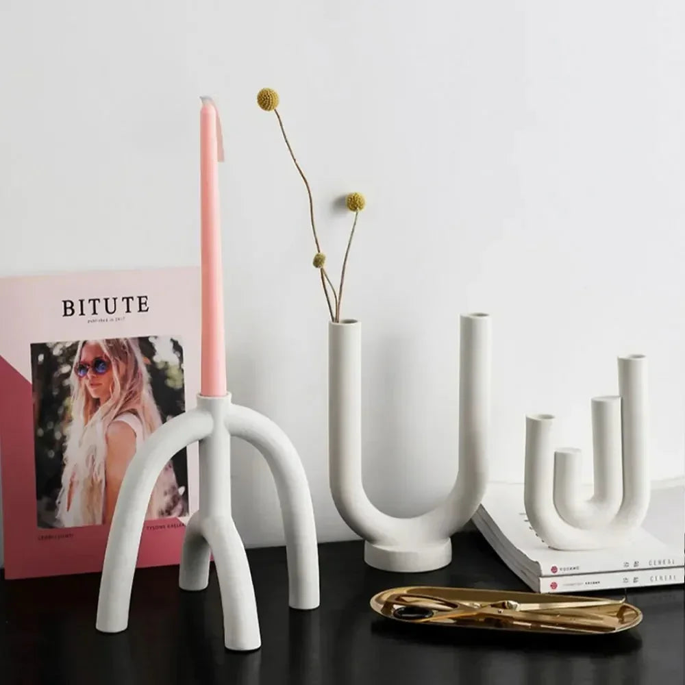 Kerfura Candle Holder & Vase