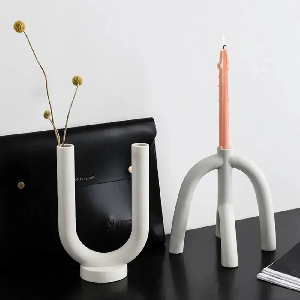 Kerfura Candle Holder & Vase