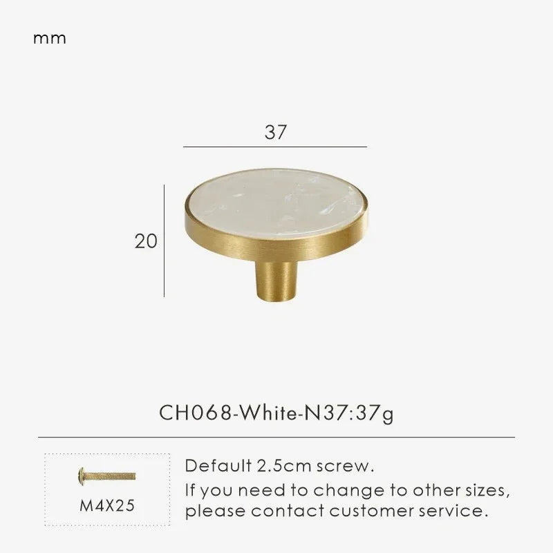 Kernarno Brass Knobs
