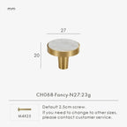 Kernarno Brass Knobs