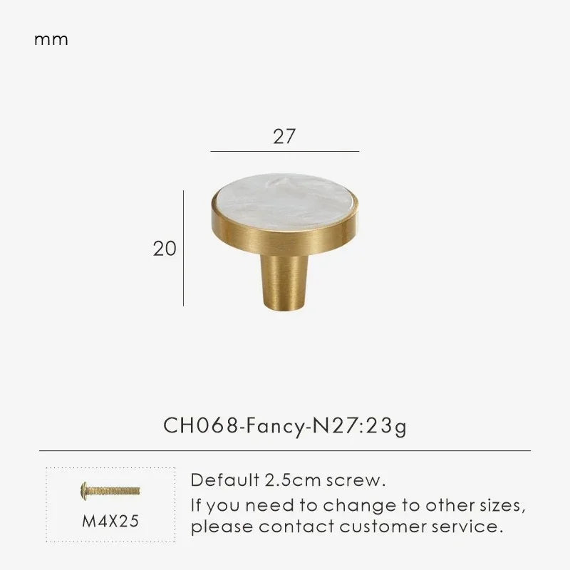 Kernarno Brass Knobs