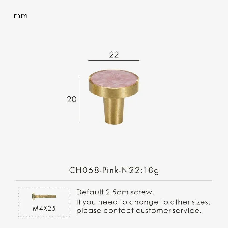 Kernarno Brass Knobs