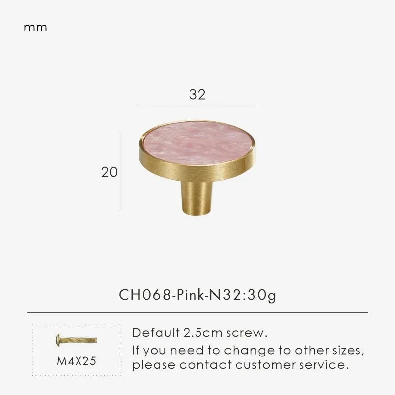 Kernarno Brass Knobs