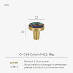 Kernarno Brass Knobs