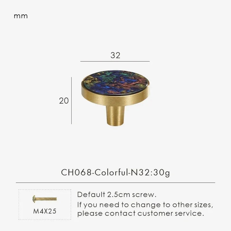 Kernarno Brass Knobs