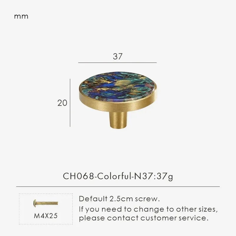 Kernarno Brass Knobs