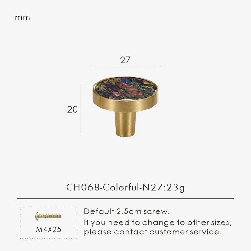 Kernarno Brass Knobs