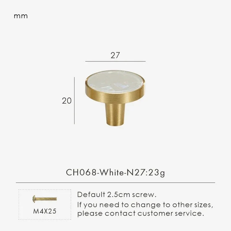 Kernarno Brass Knobs