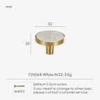 Kernarno Brass Knobs