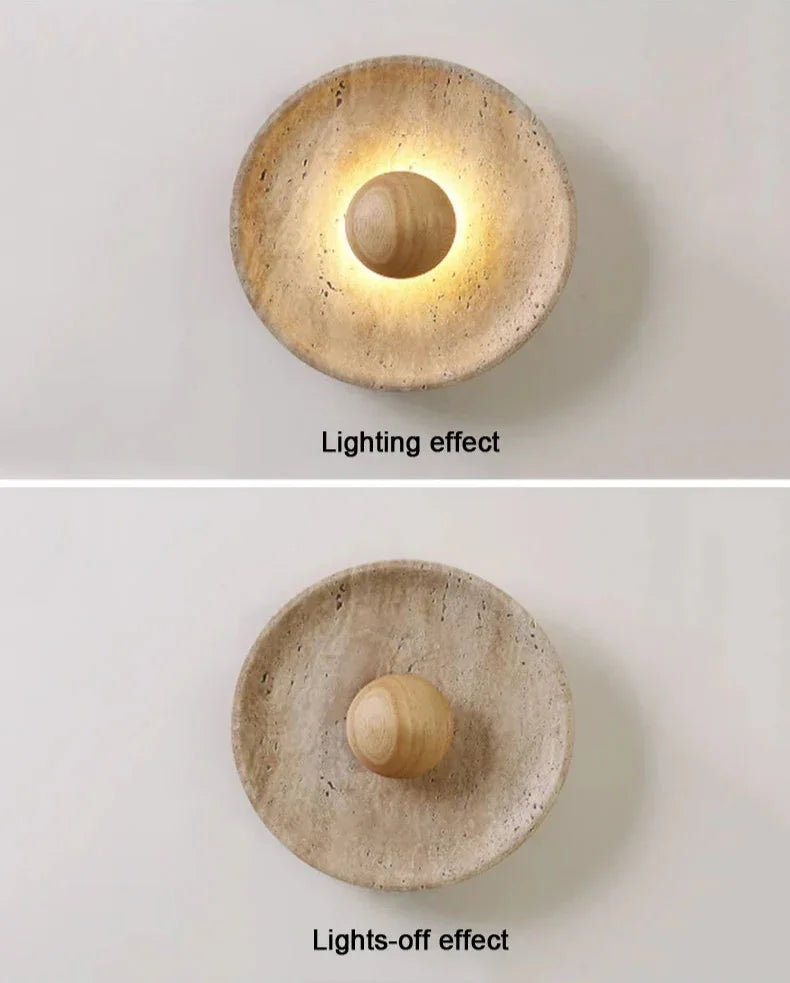 Kerstorra Stone Wall Lamp