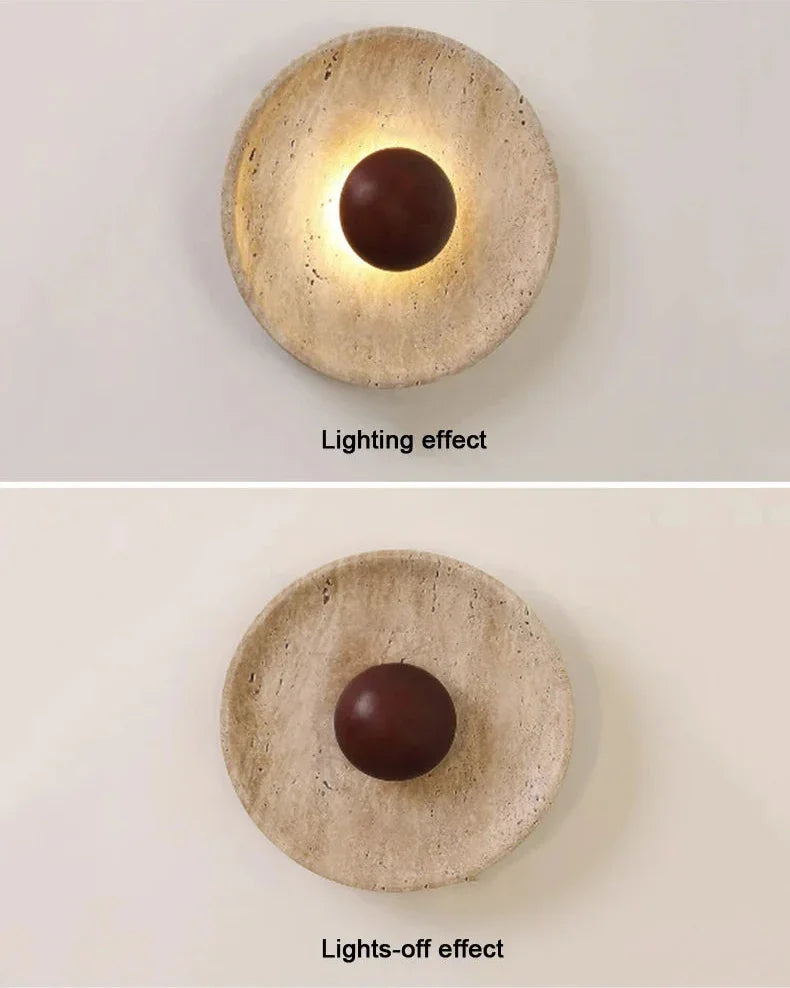 Kerstorra Stone Wall Lamp