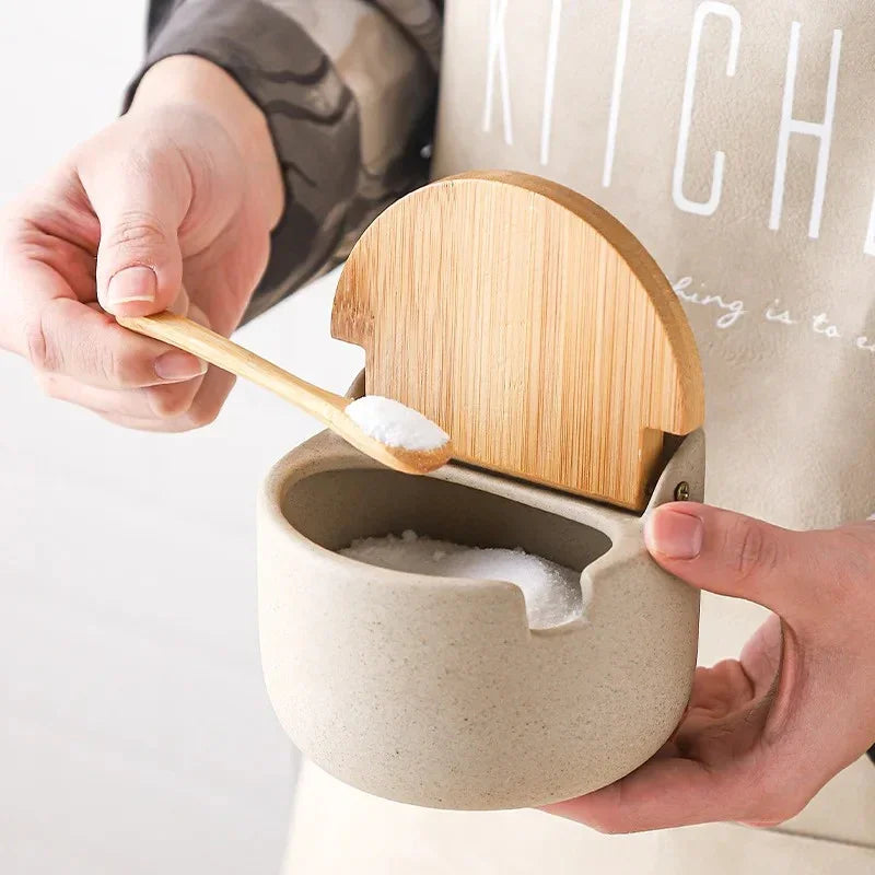 Keruna Ceramic Seasoning Jar Set