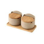 Keruna Ceramic Seasoning Jar Set