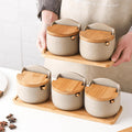 Keruna Ceramic Seasoning Jar Set