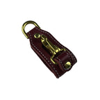 Keychain Clip Metal Leather | Kelmera