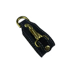 Keychain Clip Metal Leather | Kelmera