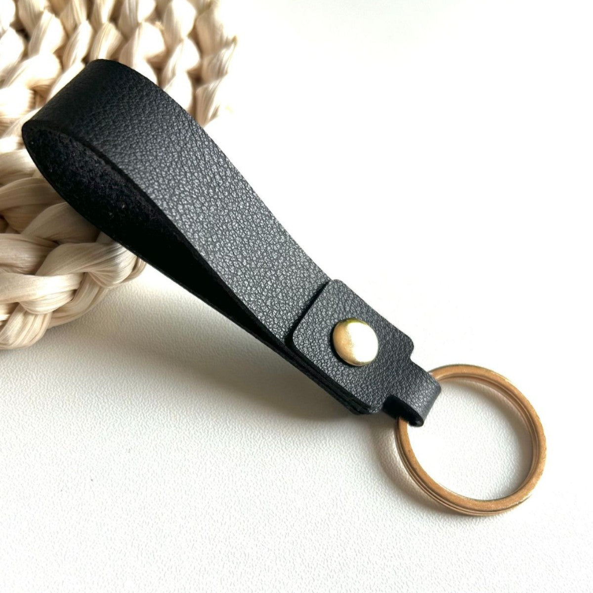 Keychain Holder Grey Pink | Kelmera