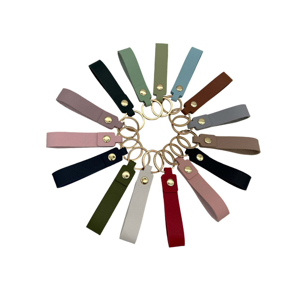 Keychain Holder Grey Pink | Kelmera
