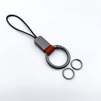 Keychain Holder Light Gray Off White | Kelmera