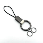 Keychain Holder Light Gray Off White | Kelmera
