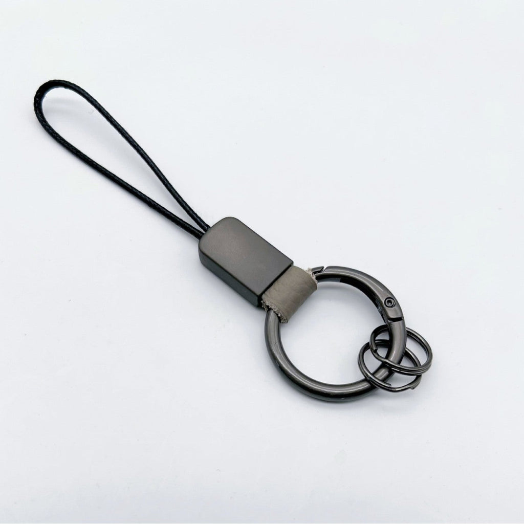 Keychain Holder Light Gray Off White | Kelmera