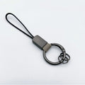 Keychain Holder Light Gray Off White | Kelmera
