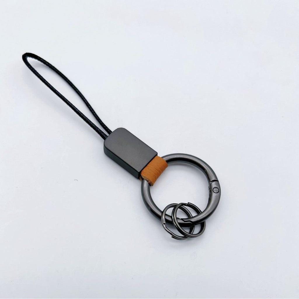 Keychain Holder Light Gray Off White | Kelmera