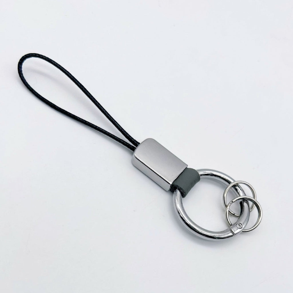 Keychain Holder Light Gray Off White | Kelmera