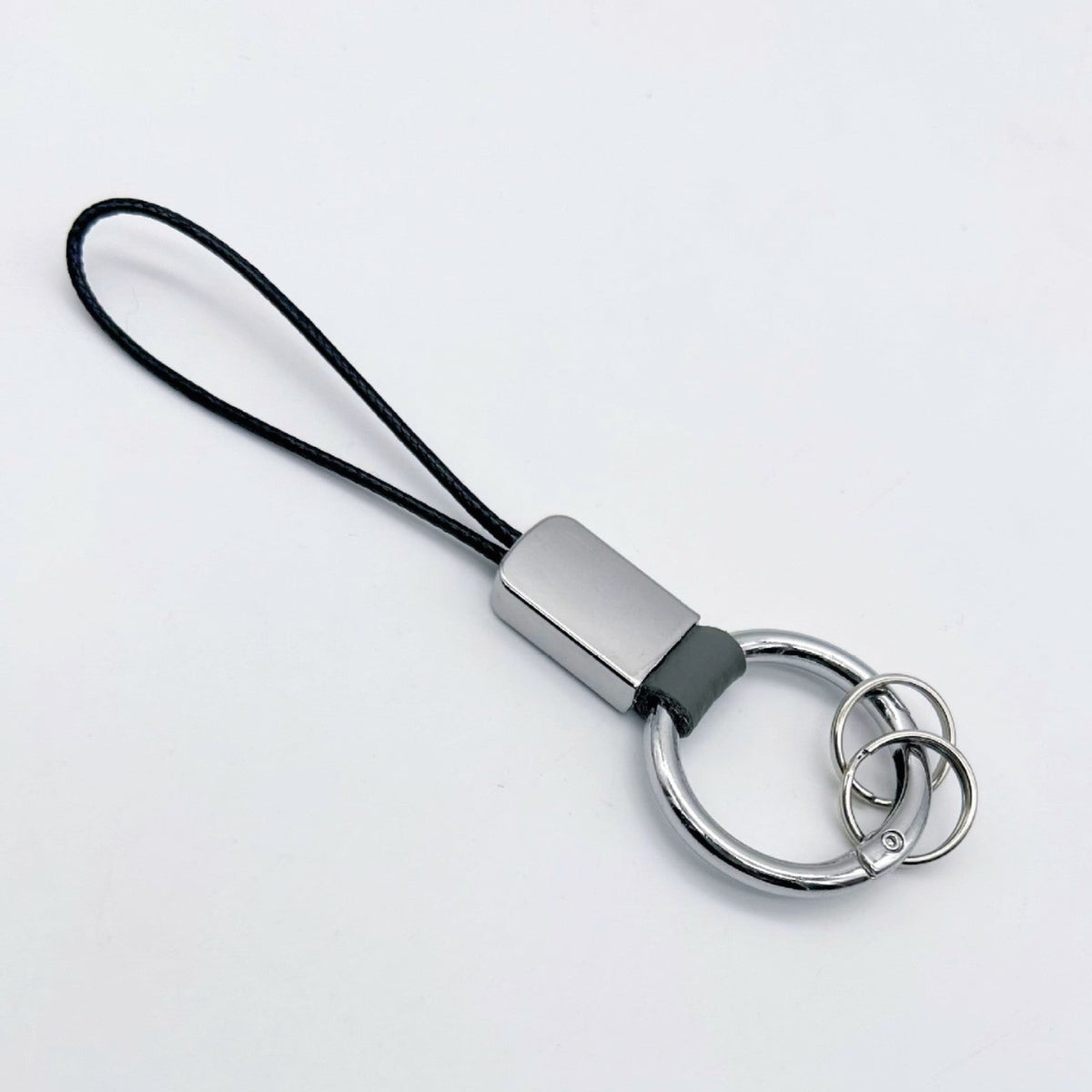 Keychain Holder Light Gray Off White | Kelmera