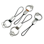 Keychain Holder Light Gray Off White | Kelmera