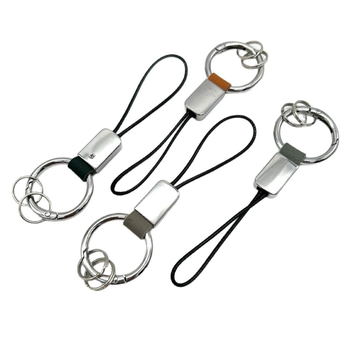 Keychain Holder Light Gray Off White | Kelmera