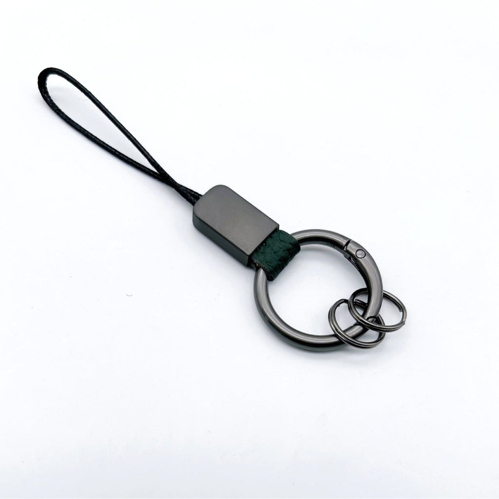 Keychain Holder Light Gray Off White | Kelmera