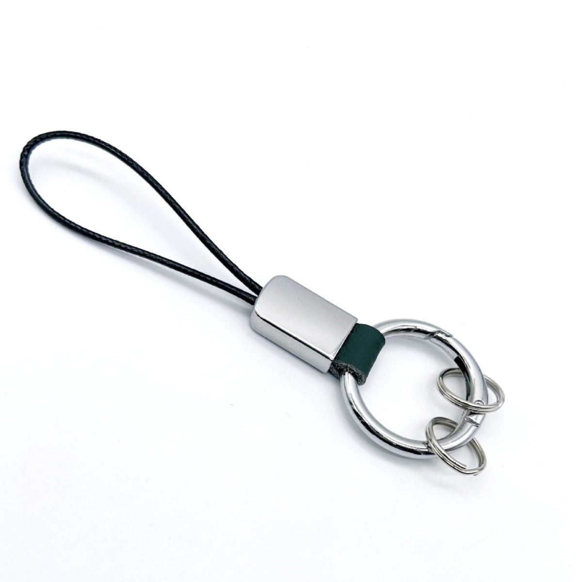 Keychain Holder Light Gray Off White | Kelmera