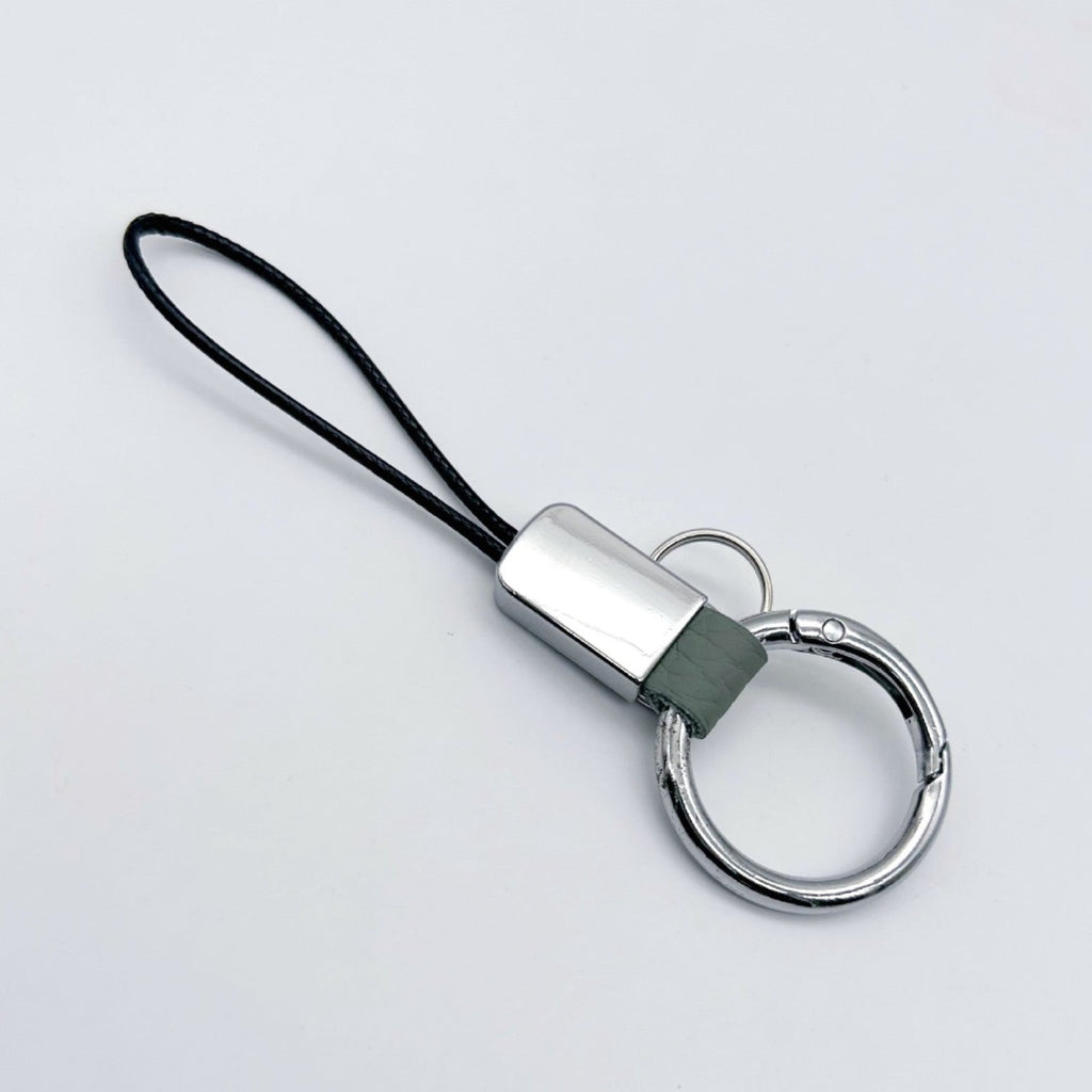 Keychain Holder Light Gray Off White | Kelmera