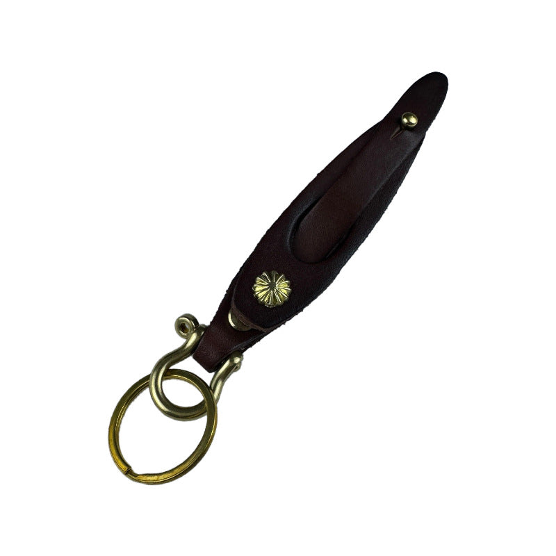 Keychain Holder Natural Brown | Kelmera