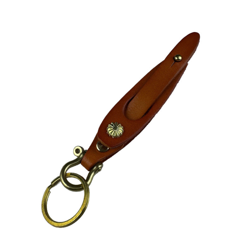 Keychain Holder Natural Brown | Kelmera