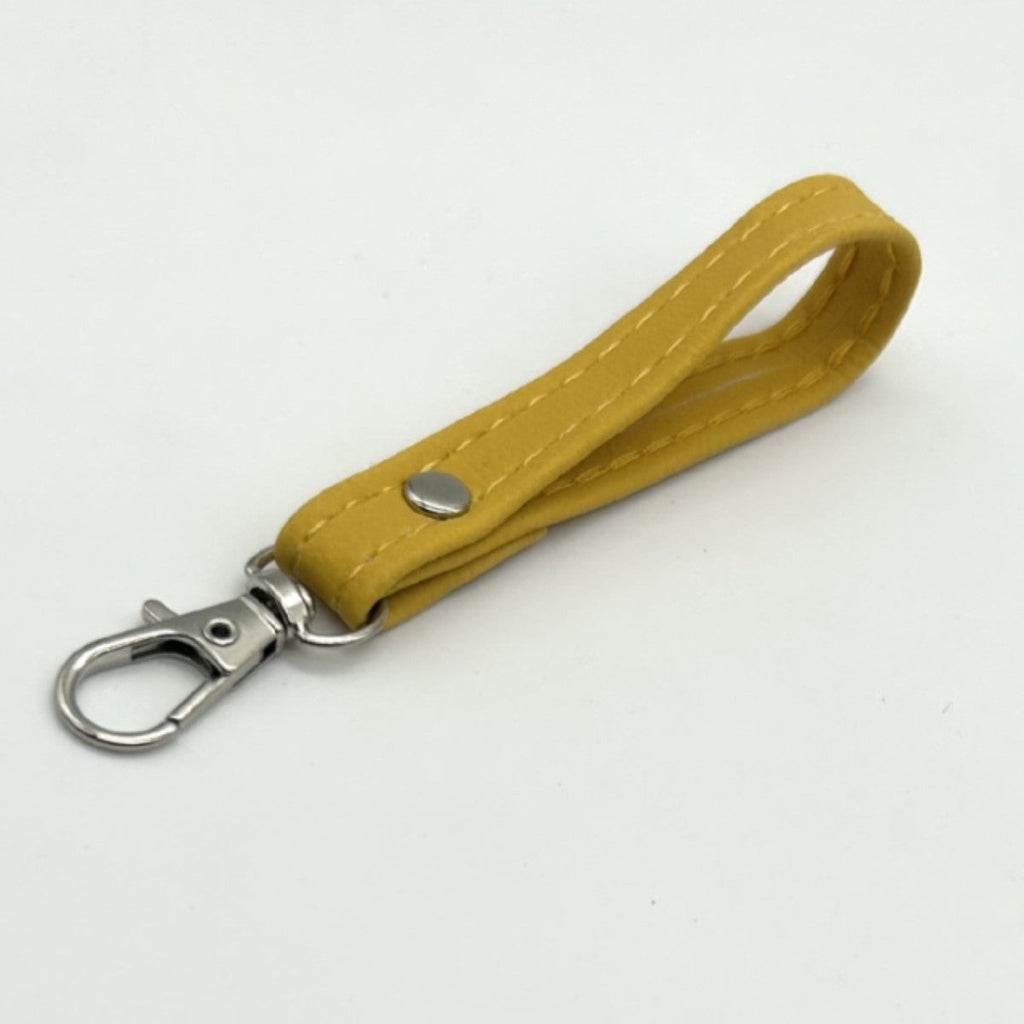 Keychain Strap Soft Textile Metal | Kelmera
