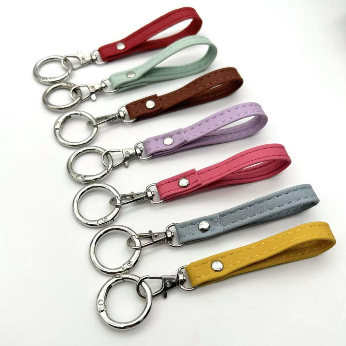 Keychain Strap Soft Textile Metal | Kelmera