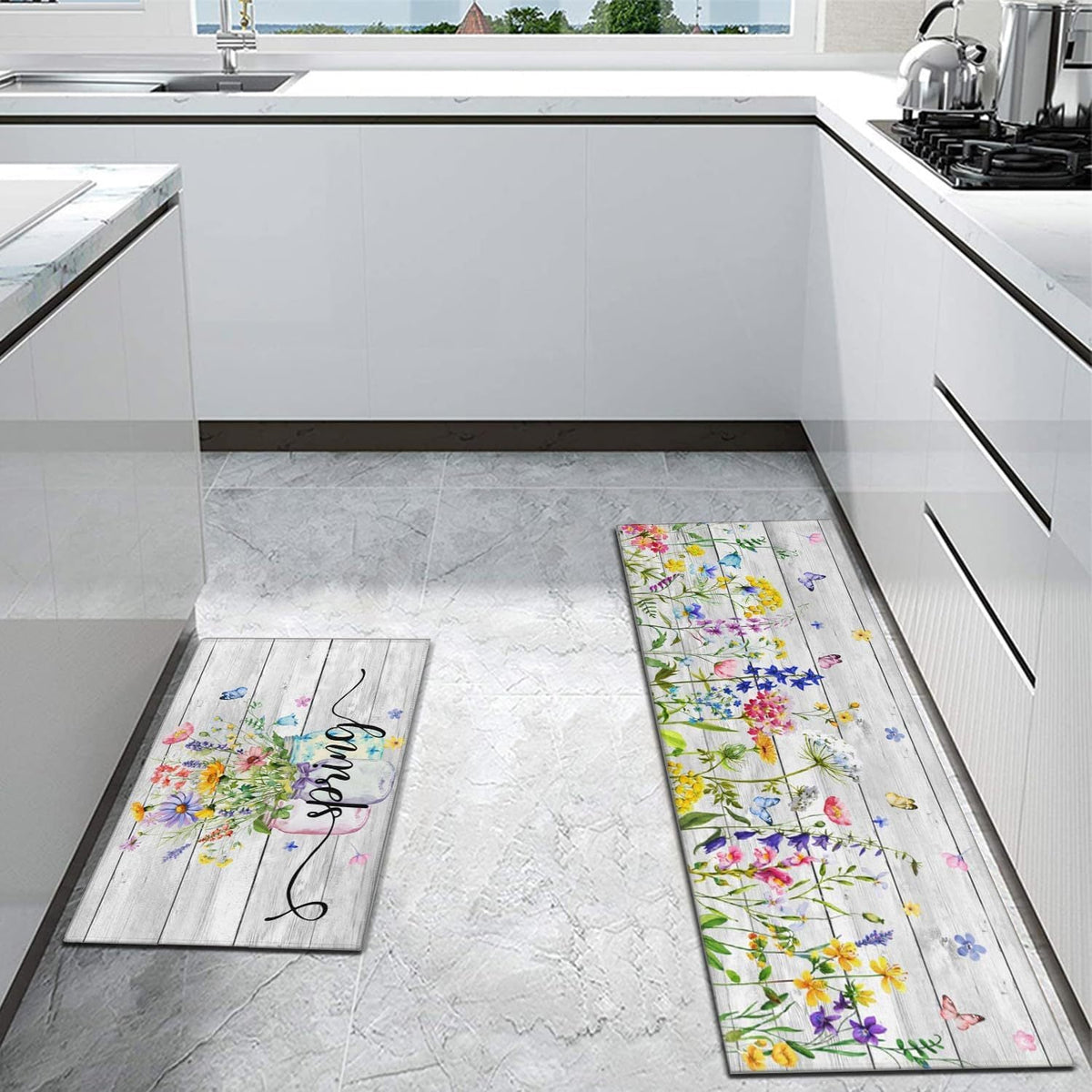 Kitchen Comfort Anti-Fatigue Mat Set | Kelmera