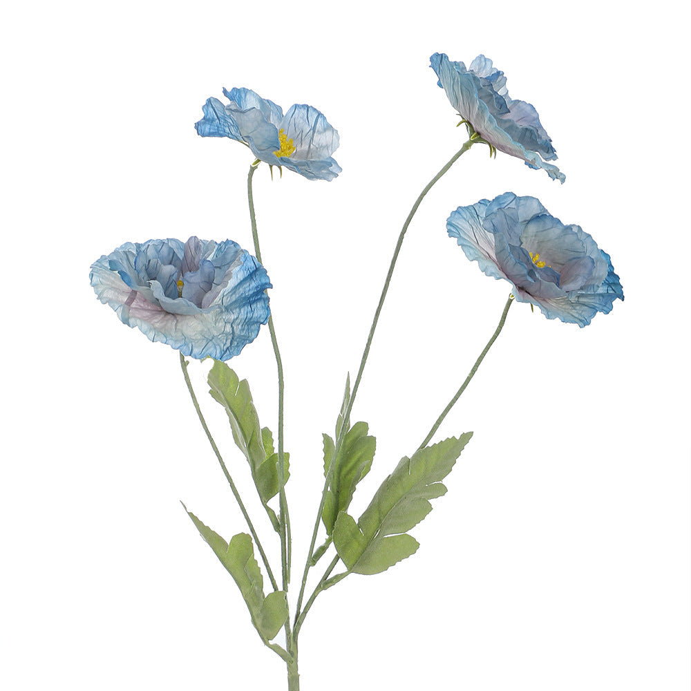 Ladieselegant Artificial Poppy Flower Bouquet | Kelmera