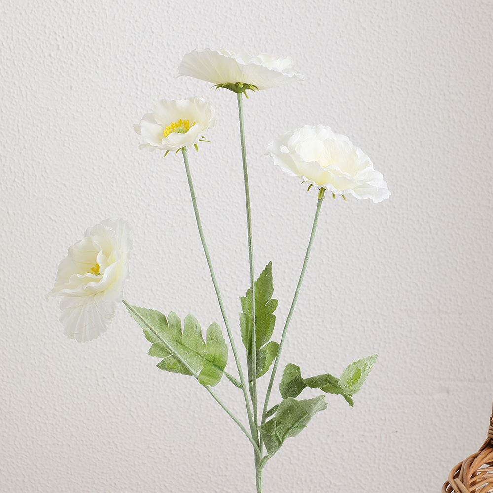 Ladieselegant Artificial Poppy Flower Bouquet | Kelmera
