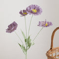 Ladieselegant Artificial Poppy Flower Bouquet | Kelmera