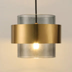 Pinebrook Ring Glass Pendant Light-Kelmera