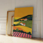 Lamego Nature Landscape Canvas Print | Kelmera